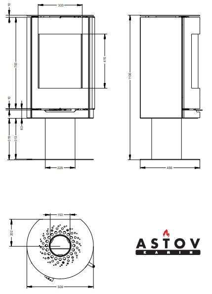 Astov R1N чертёж