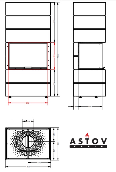 Astov Ferro чертёж